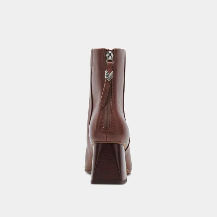 Boots and Booties Shop Dolce Vita Fifi H2o Wide Booties Chocolate Leather Chocolate Leather