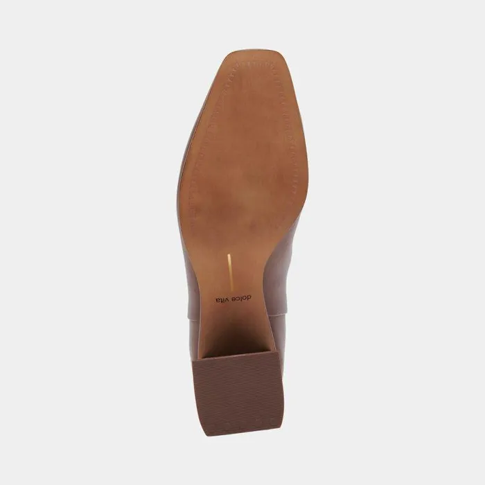 Boots and Booties Shop Dolce Vita Fifi H2o Wide Booties Chocolate Leather Chocolate Leather