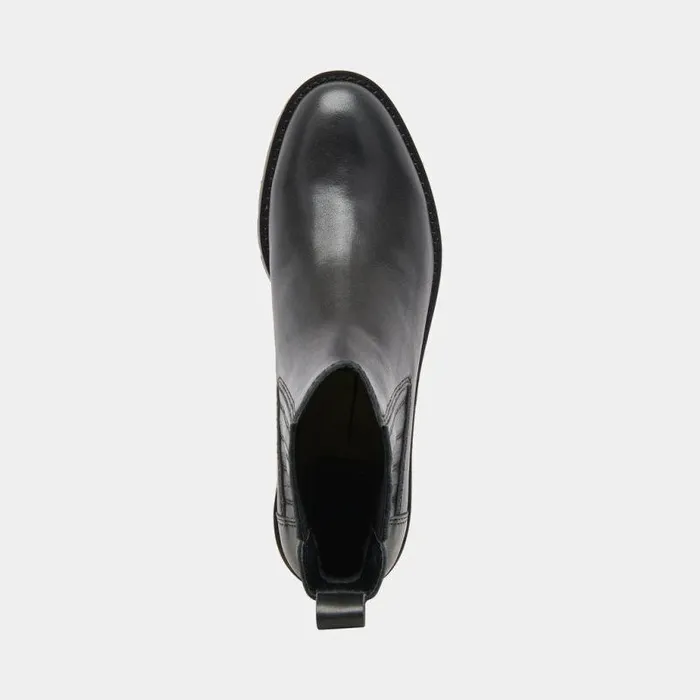 Boots and Booties Shop Dolce Vita Fraya H2o Booties Black Leather Black Leather