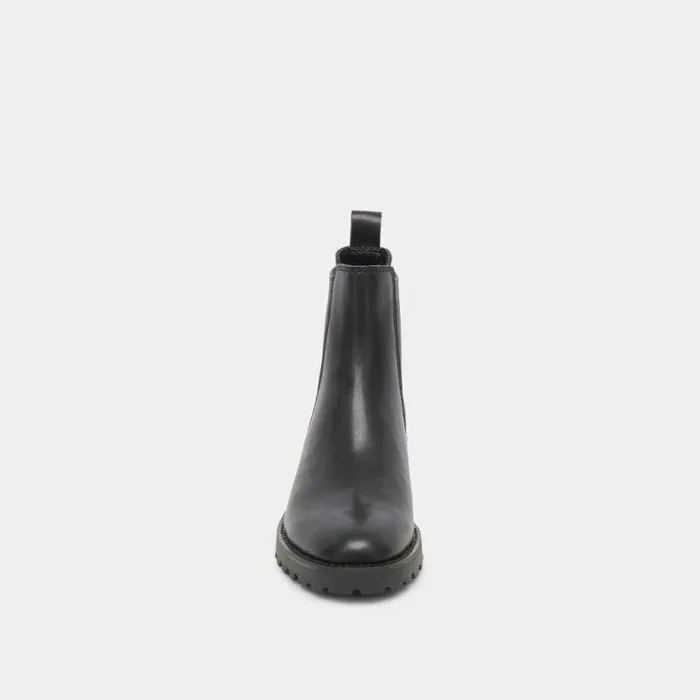 Boots and Booties Shop Dolce Vita Fraya H2o Booties Black Leather Black Leather