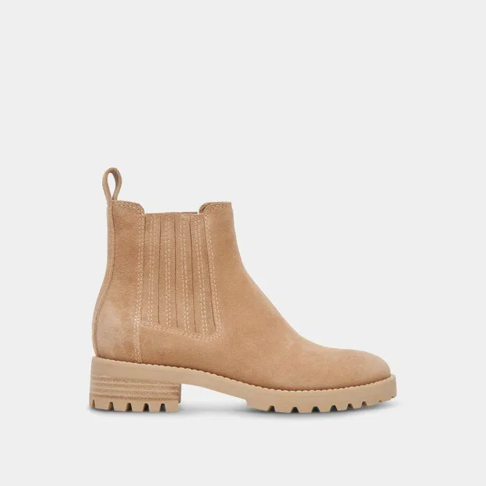 Boots and Booties Shop Dolce Vita Fraya H2o Booties Taupe Suede Taupe Suede Boots and Booties Shop Dolce Vita Fraya H2o Booties Taupe Suede Taupe Suede