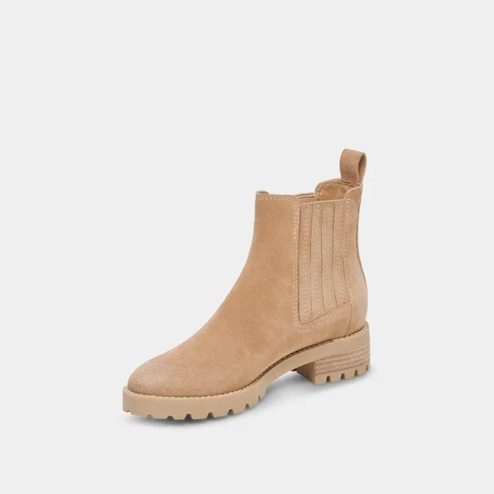 Boots and Booties Shop Dolce Vita Fraya H2o Booties Taupe Suede Taupe Suede
