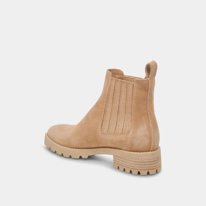 Boots and Booties Shop Dolce Vita Fraya H2o Booties Taupe Suede Taupe Suede