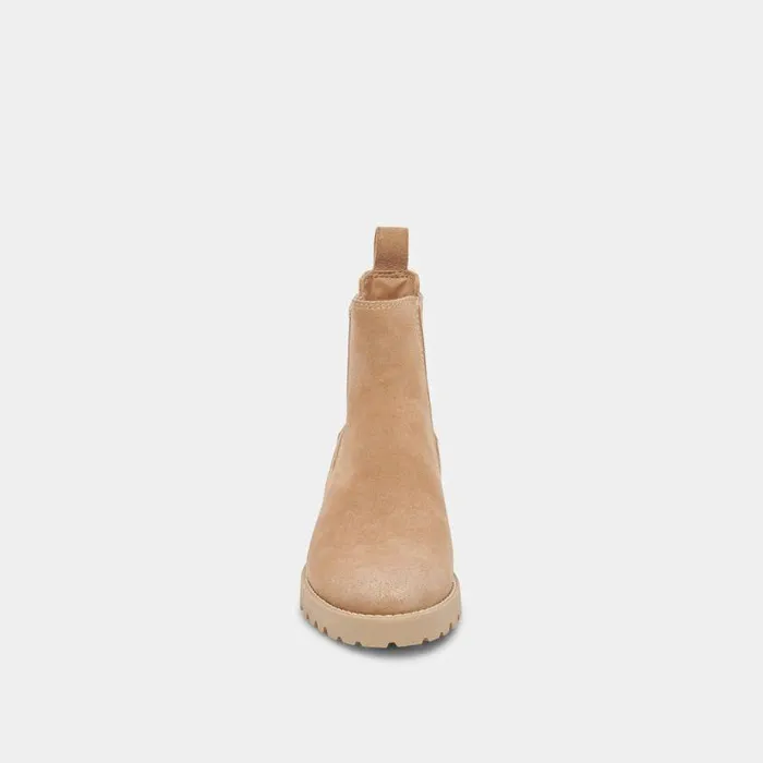 Boots and Booties Shop Dolce Vita Fraya H2o Booties Taupe Suede Taupe Suede