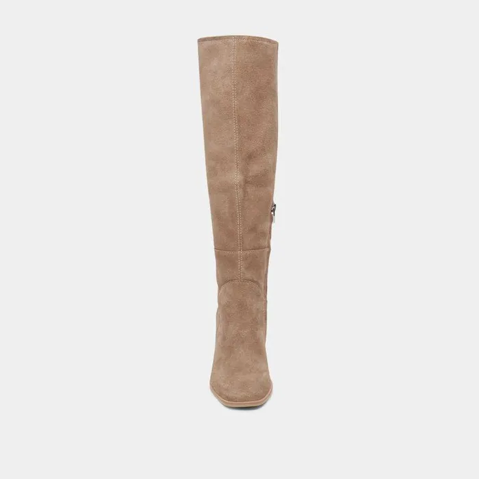 Boots and Booties Shop Dolce Vita Fynn Boots Truffle Suede Kneehigh Truffle Suede Boots Truffle Suede