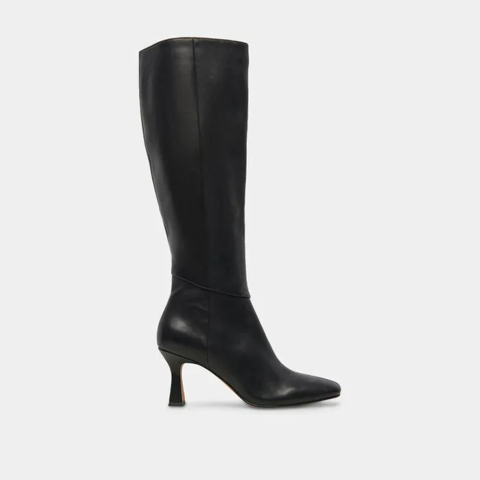 Boots and Booties Shop Dolce Vita Gyra Boots Black Leather Black Leather