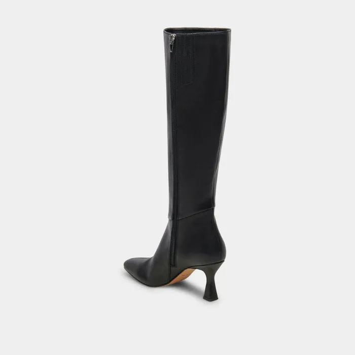 Boots and Booties Shop Dolce Vita Gyra Boots Black Leather Black Leather