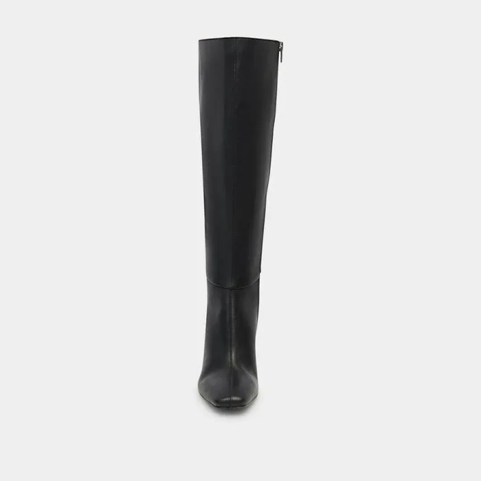 Boots and Booties Shop Dolce Vita Gyra Boots Black Leather Black Leather