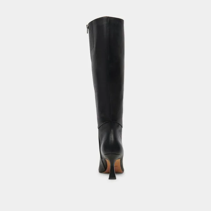 Boots and Booties Shop Dolce Vita Gyra Boots Black Leather Black Leather