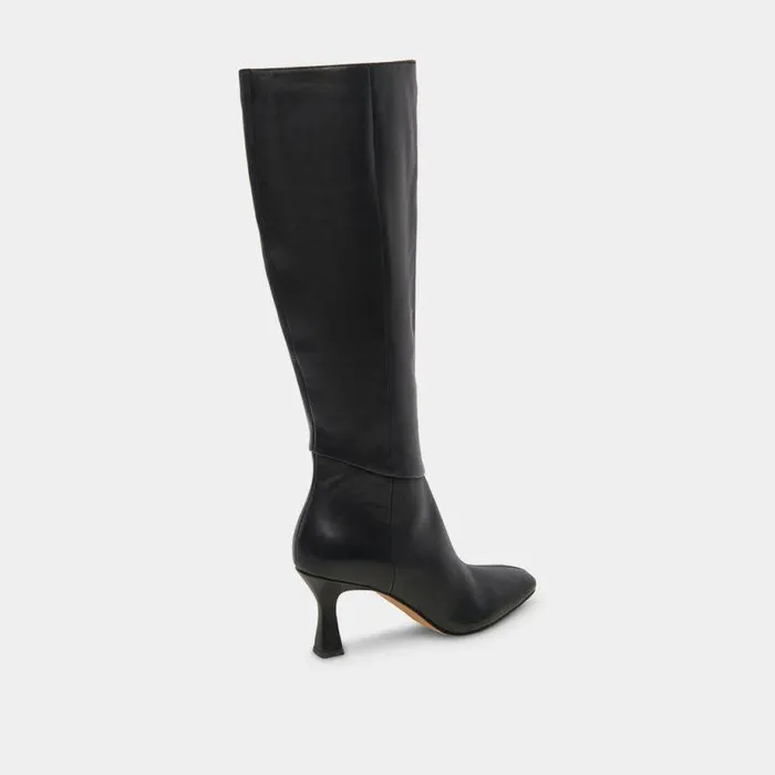Boots and Booties Shop Dolce Vita Gyra Boots Black Leather Black Leather
