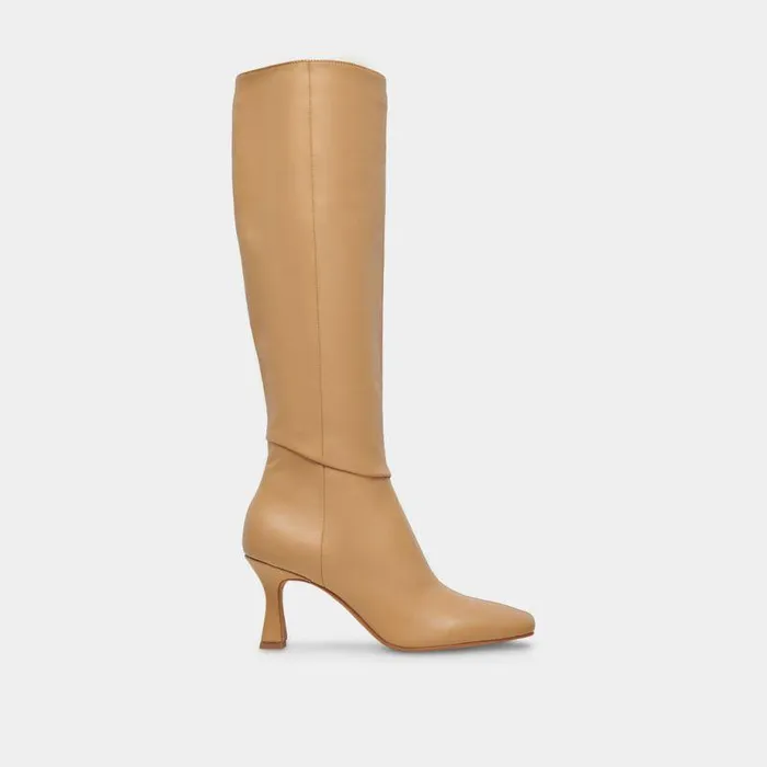 Boots and Booties Shop Dolce Vita Gyra Boots Tan Leather Tan Leather