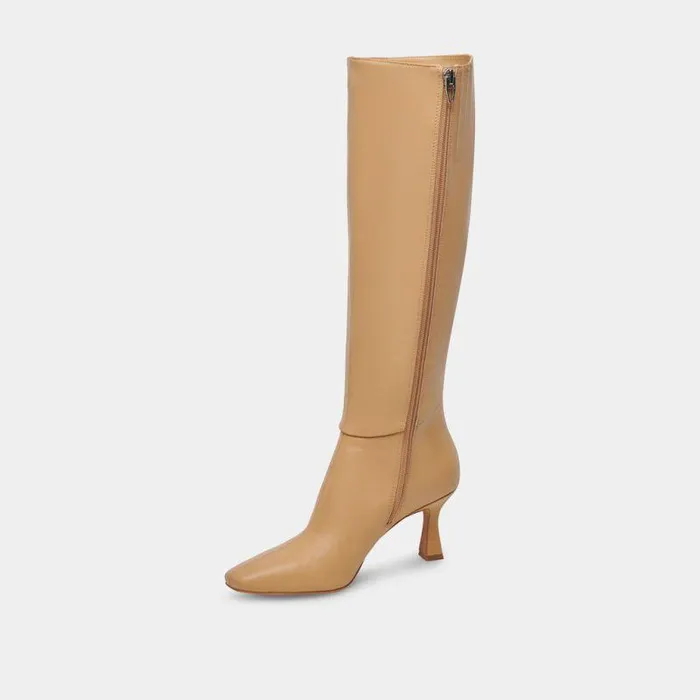 Boots and Booties Shop Dolce Vita Gyra Boots Tan Leather Tan Leather
