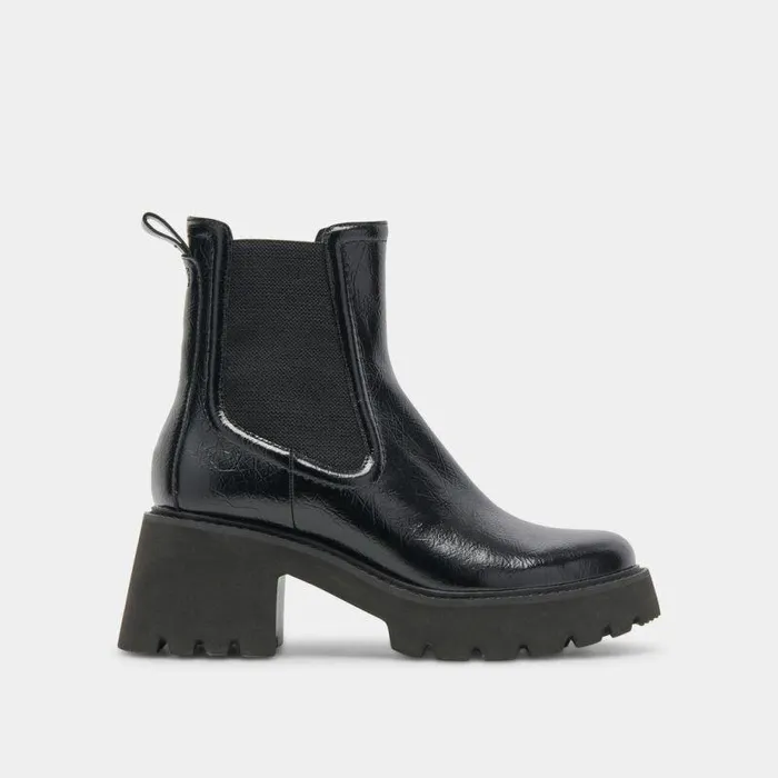 Boots and Booties Shop Dolce Vita Hawk H2o Booties Midnight Crinkle Patent Midnight Crinkle Patent Boots and Booties Shop Dolce Vita Hawk H2o Booties Midnight Crinkle Patent Midnight Crinkle Patent