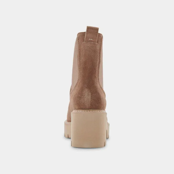 Boots and Booties Shop Dolce Vita Hawk H2o Booties Mushroom Suede Mushroom Suede H2o