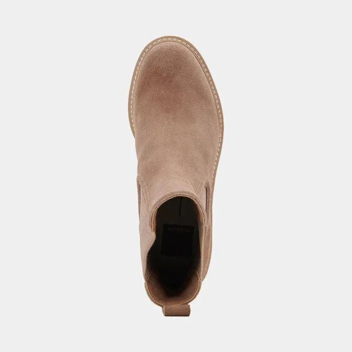 Boots and Booties Shop Dolce Vita Hawk H2o Booties Mushroom Suede Mushroom Suede H2o
