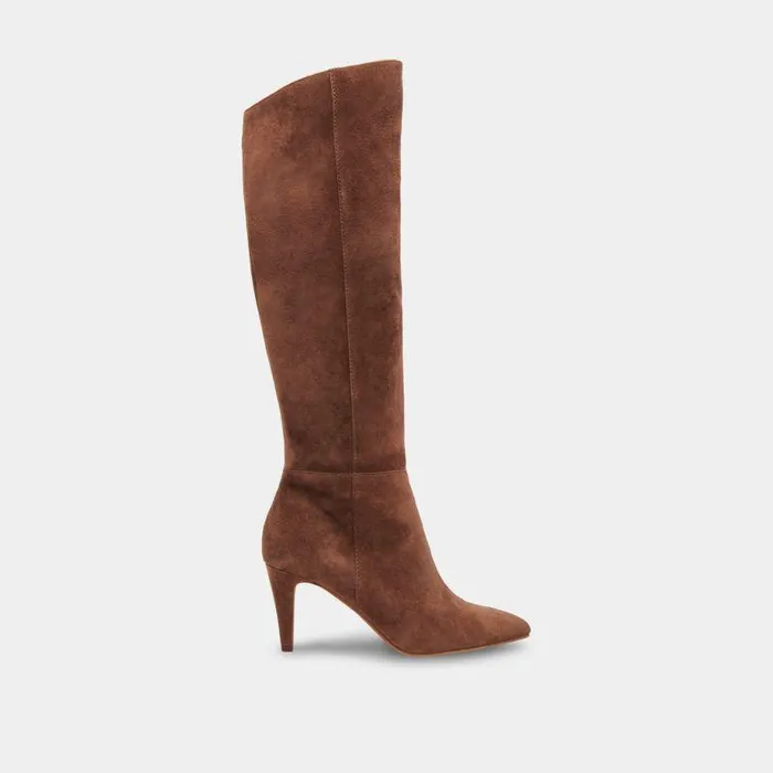 Boots and Booties Shop Dolce Vita Haze Boots Cocoa Suede Cocoa Suede