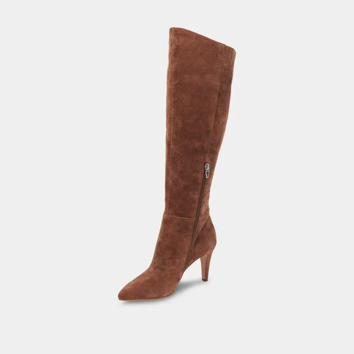 Boots and Booties Shop Dolce Vita Haze Boots Cocoa Suede Cocoa Suede