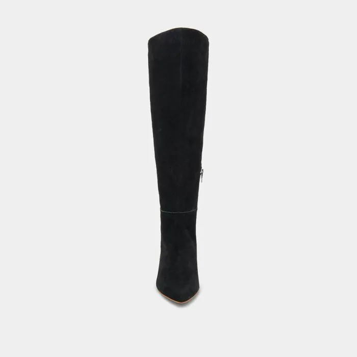 Boots and Booties Shop Dolce Vita Haze Boots Onyx Suede Onyx Suede