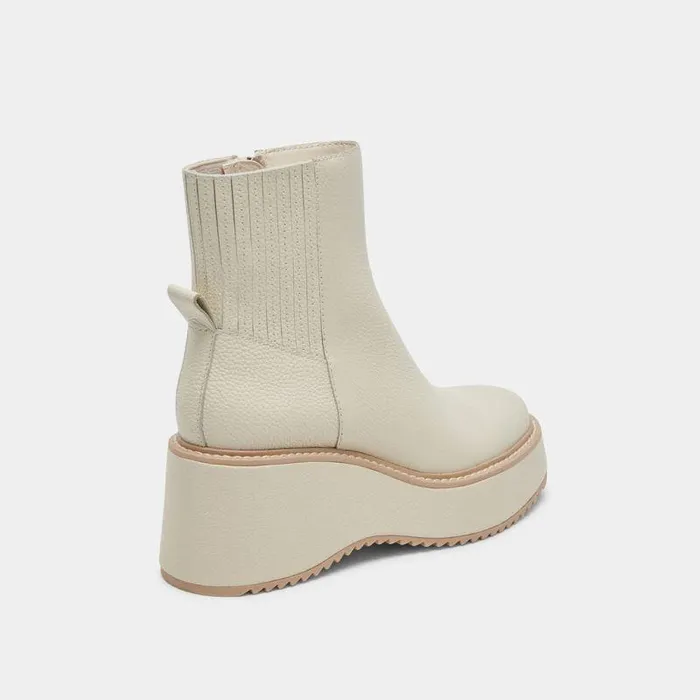 Boots and Booties Shop Dolce Vita Hilde Ivory Leather Boots Women039s Platform Ivory Leather Boots Ivory Leather