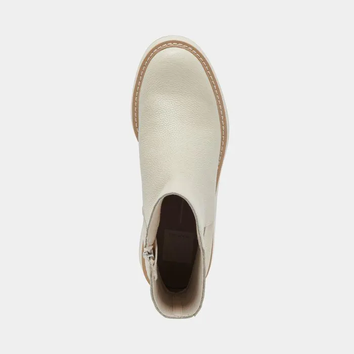 Boots and Booties Shop Dolce Vita Hilde Ivory Leather Boots Women039s Platform Ivory Leather Boots Ivory Leather