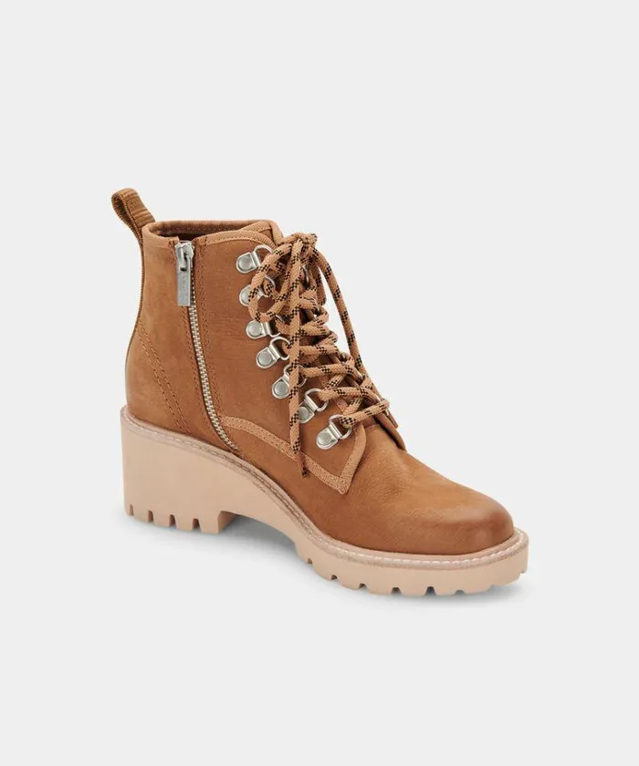 Boots and Booties Shop Dolce Vita Huey Hiker Boots Whiskey Nubuck Whiskey Nubuck
