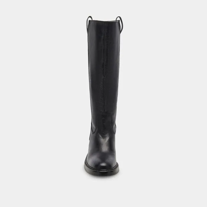 Boots and Booties Shop Dolce Vita Illora Boots Black Leather Black Leather