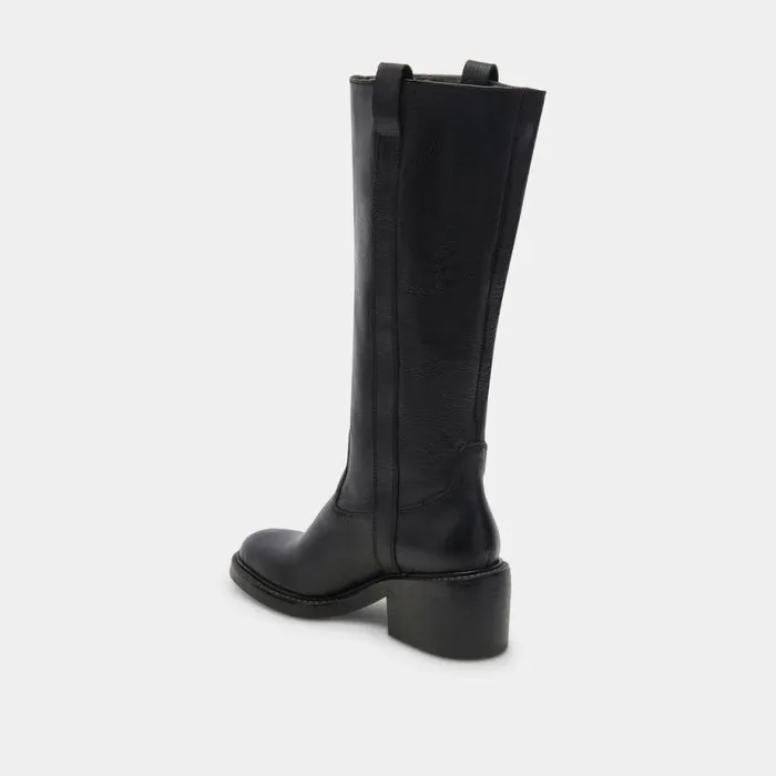 Boots and Booties Shop Dolce Vita Illora Boots Black Leather Black Leather