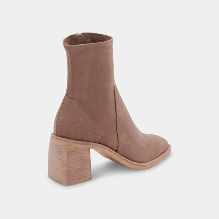 Boots and Booties Shop Dolce Vita Indiga Booties Truffle Stella Suede Truffle Stella Suede