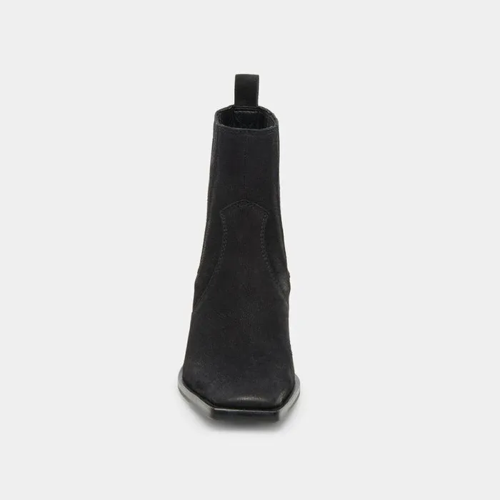 Boots and Booties Shop Dolce Vita Irnie Booties Black Nubuck Women039s Black Nubuck Booties Black Nubuck