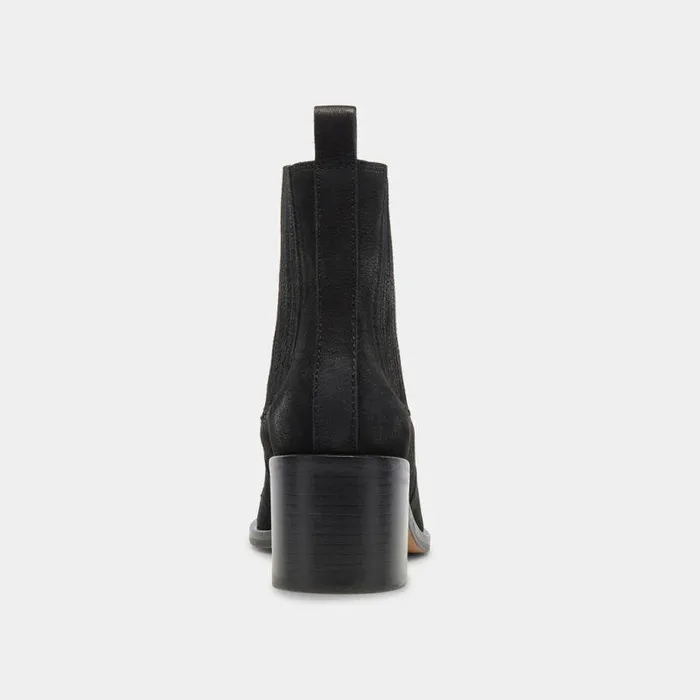 Boots and Booties Shop Dolce Vita Irnie Booties Black Nubuck Women039s Black Nubuck Booties Black Nubuck