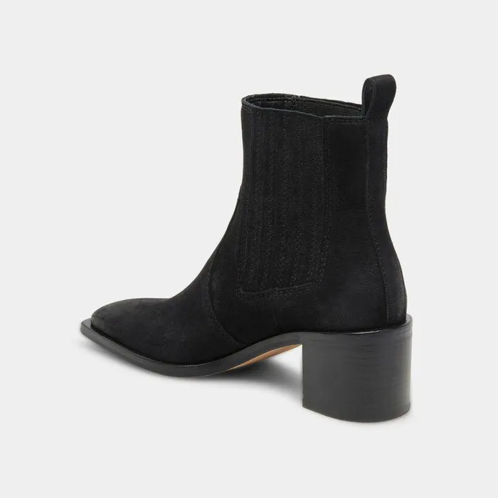 Boots and Booties Shop Dolce Vita Irnie Booties Black Nubuck Women039s Black Nubuck Booties Black Nubuck