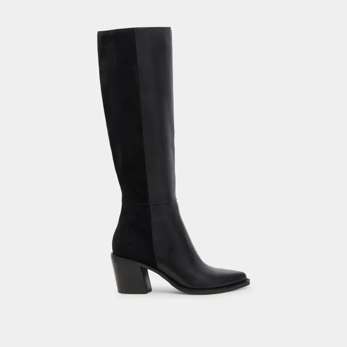 Boots and Booties Shop Dolce Vita Kristy Boots Black Leather Women039s Luxe Kneehigh Black Boots Black Leather Boots and Booties Shop Dolce Vita Kristy Boots Black Leather Women039s Luxe Kneehigh Black Boots Black Leather