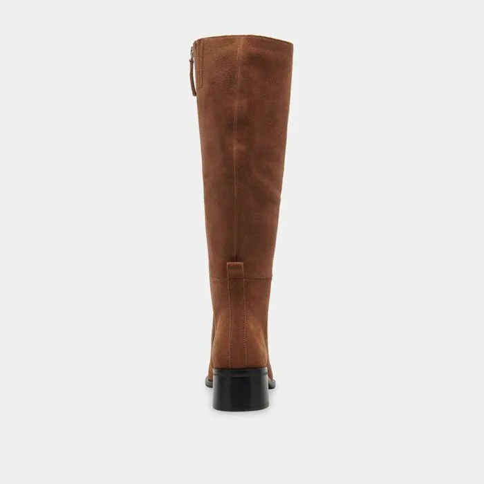 Boots and Booties Shop Dolce Vita Lizah Boots Brown Suede Brown Suede