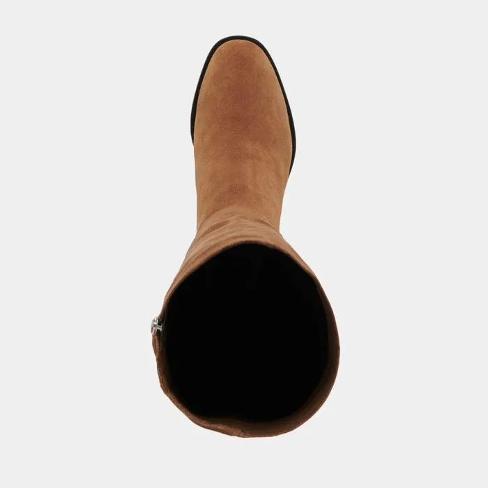 Boots and Booties Shop Dolce Vita Lizah Boots Brown Suede Brown Suede