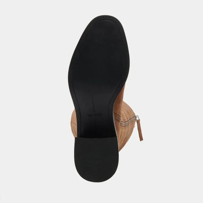 Boots and Booties Shop Dolce Vita Lizah Boots Brown Suede Brown Suede