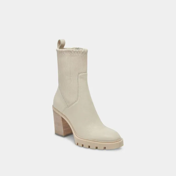 Boots and Booties Shop Dolce Vita Marni H2o Boots Ivory Leather Waterproof Ivory Leather Boots Ivory Leather