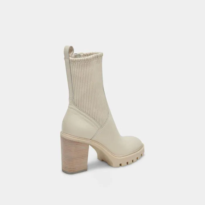 Boots and Booties Shop Dolce Vita Marni H2o Boots Ivory Leather Waterproof Ivory Leather Boots Ivory Leather