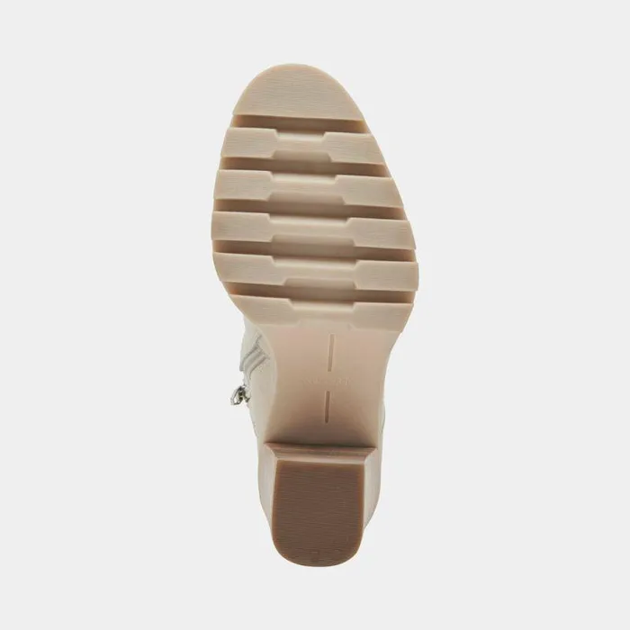 Boots and Booties Shop Dolce Vita Marni H2o Boots Ivory Leather Waterproof Ivory Leather Boots Ivory Leather