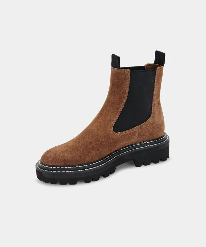 Boots and Booties Shop Dolce Vita Moana Boots Dk Brown Suede Dk Brown Suede