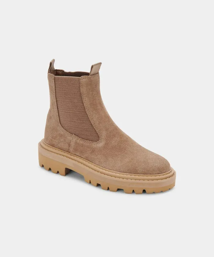 Boots and Booties Shop Dolce Vita Moana Boots Truffle Suede Truffle Suede