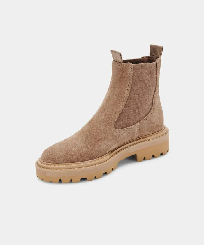 Boots and Booties Shop Dolce Vita Moana Boots Truffle Suede Truffle Suede