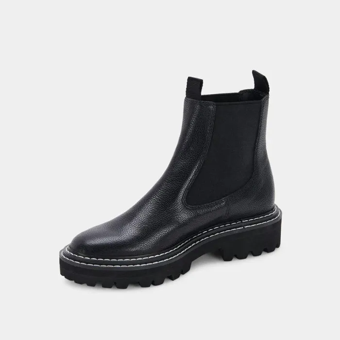 Boots and Booties Shop Dolce Vita Moana H2o Boots Black Leather Black Leather H2o