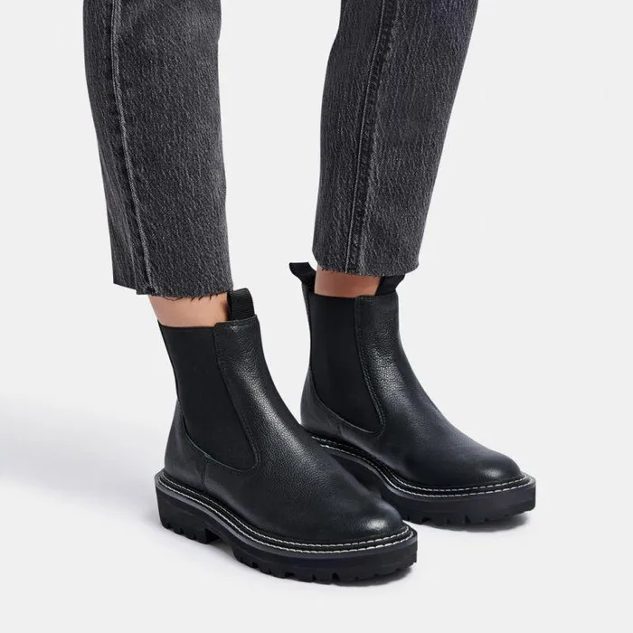Boots and Booties Shop Dolce Vita Moana H2o Boots Black Leather Black Leather H2o
