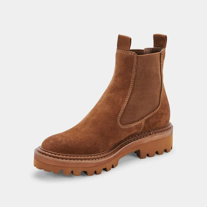 Boots and Booties Shop Dolce Vita Moana H2o Boots Brown Suede Brown Suede H2o
