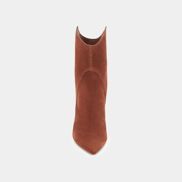 Boots and Booties Shop Dolce Vita Nestly Booties Brandy Suede Brandy Suede