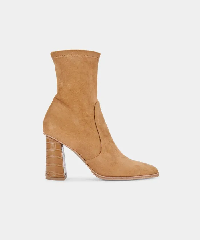 Boots and Booties Shop Dolce Vita Petya Booties Cashew Stella Suede Cashew Stella Suede Boots and Booties Shop Dolce Vita Petya Booties Cashew Stella Suede Cashew Stella Suede