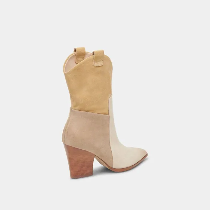 Boots and Booties Shop Dolce Vita Ragen Boots In Taupe Multi Suede Women039s Western Taupe Boots Taupe Multi Suede