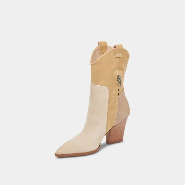 Boots and Booties Shop Dolce Vita Ragen Boots In Taupe Multi Suede Women039s Western Taupe Boots Taupe Multi Suede