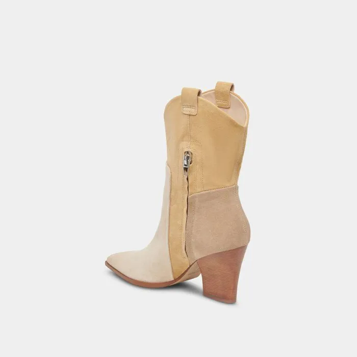 Boots and Booties Shop Dolce Vita Ragen Boots In Taupe Multi Suede Women039s Western Taupe Boots Taupe Multi Suede