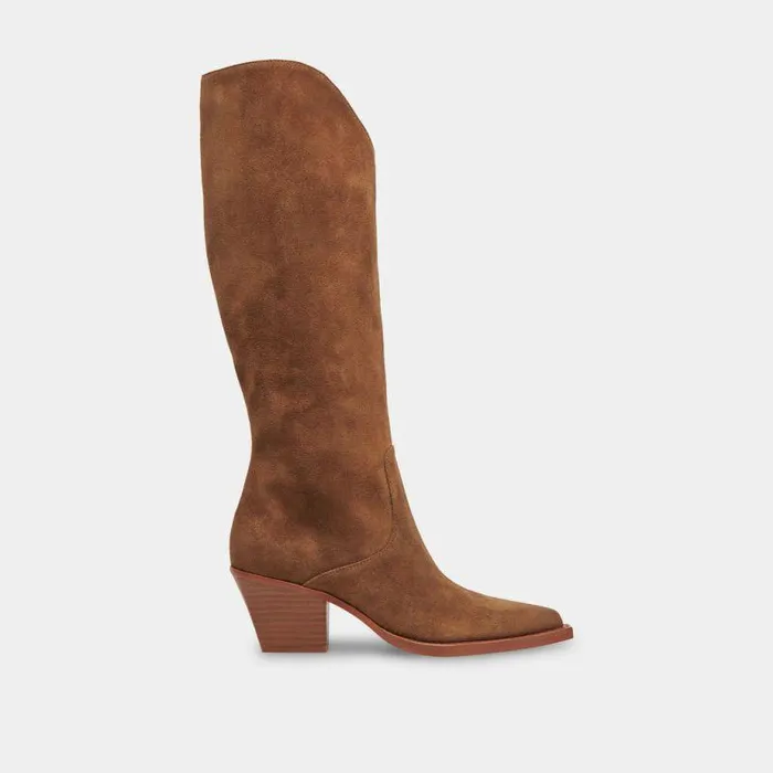 Boots and Booties Shop Dolce Vita Raj Boots In Brown Suede Women039s Brown Suede Kneehigh Boots Brown Suede Boots and Booties Shop Dolce Vita Raj Boots In Brown Suede Women039s Brown Suede Kneehigh Boots Brown Suede